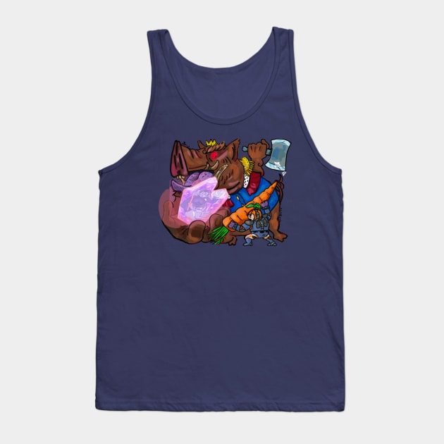 Save the Princess! Tank Top by Okay o_Random_Shop